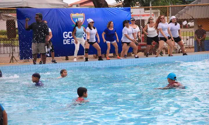 A partir do dia 27, Parque Aquático Caranã abre inscrições para aulas de hidroginástica e dança