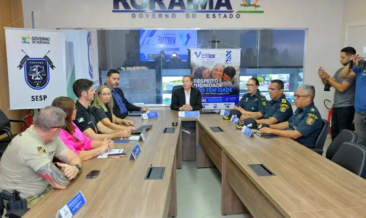 Ação integrada reforça proteção à pessoa idosa e combate à violência em Roraima