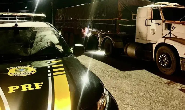 Ações da PRF resultam em apreensões de madeira ilegal, descaminho e veículo adulterado em Roraima