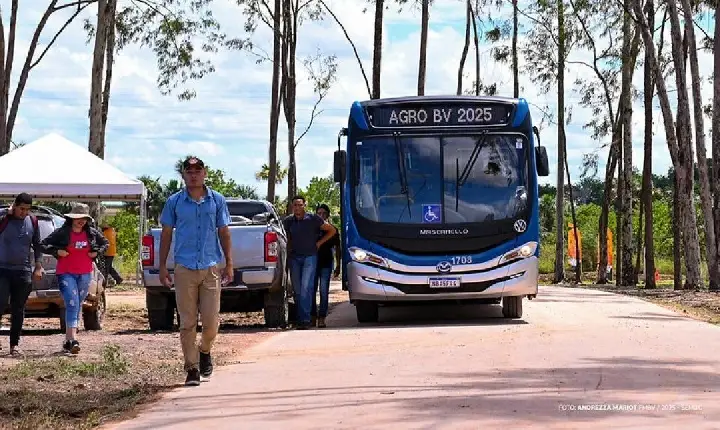 AgroBV 2026 terá rota especial de ônibus entre o Centro e o Bom Intento a partir desta sexta-feira (31)