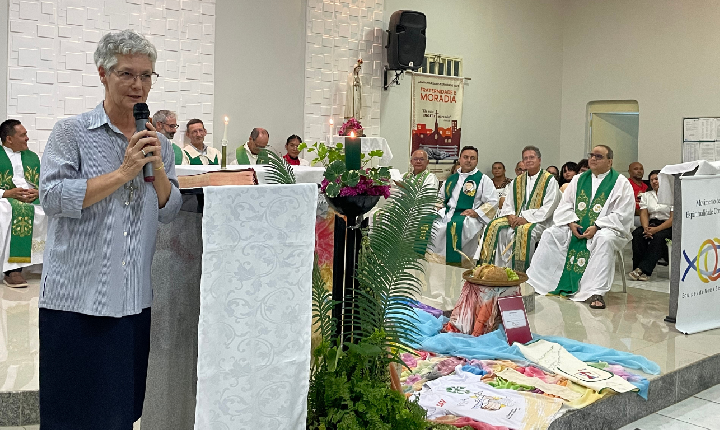 Após 16 anos de missão em Roraima, religiosa ursulina se despede da Diocese e parte para Moçambique