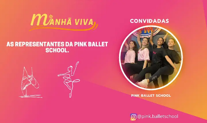 AS REPRESENTANTES DA PINK BALLET SCHOOL.