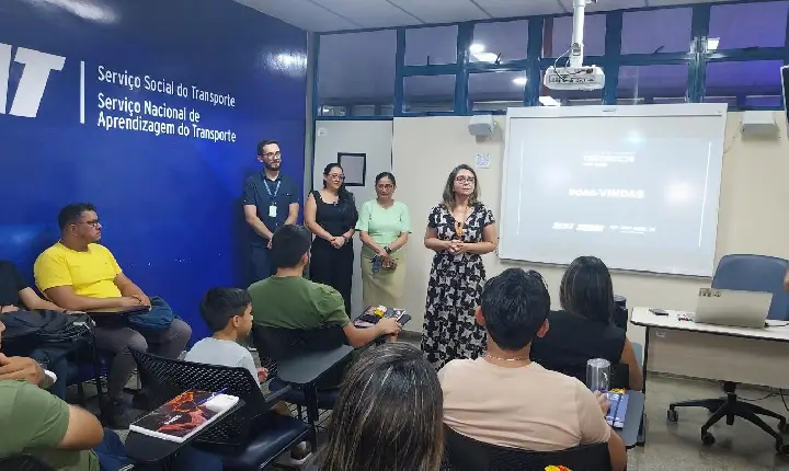 Aula inaugural marca abertura de cursos técnicos no Sest Senat