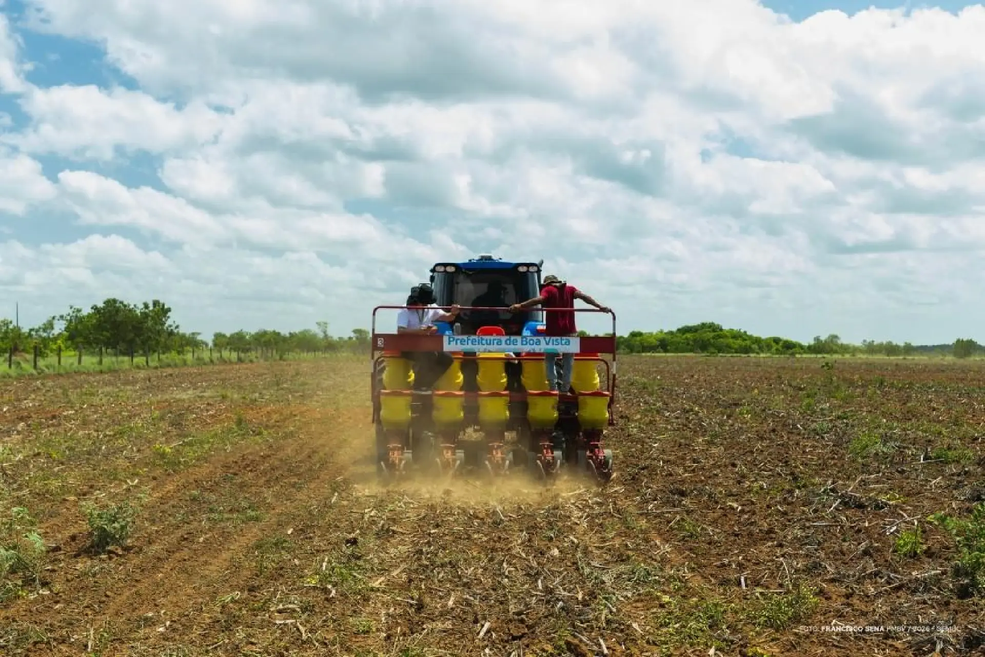 Boa Vista amplia apoio ao plantio de milho e soja durante período chuvoso
