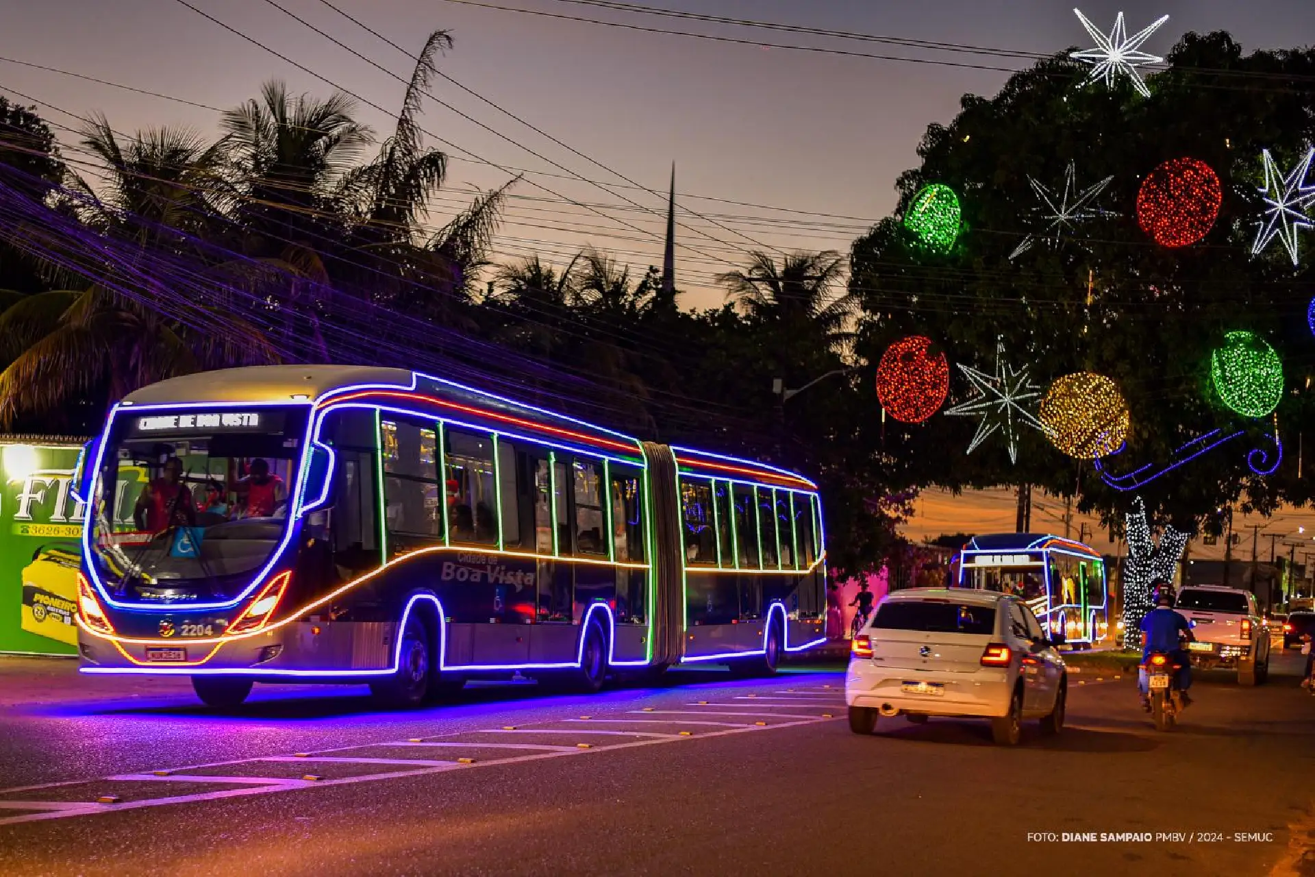 Boa Vista dá início aos passeios do Expresso Natalino neste domingo, 7