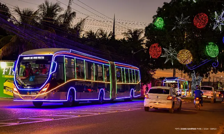 Boa Vista dá início aos passeios do Expresso Natalino neste domingo, 7