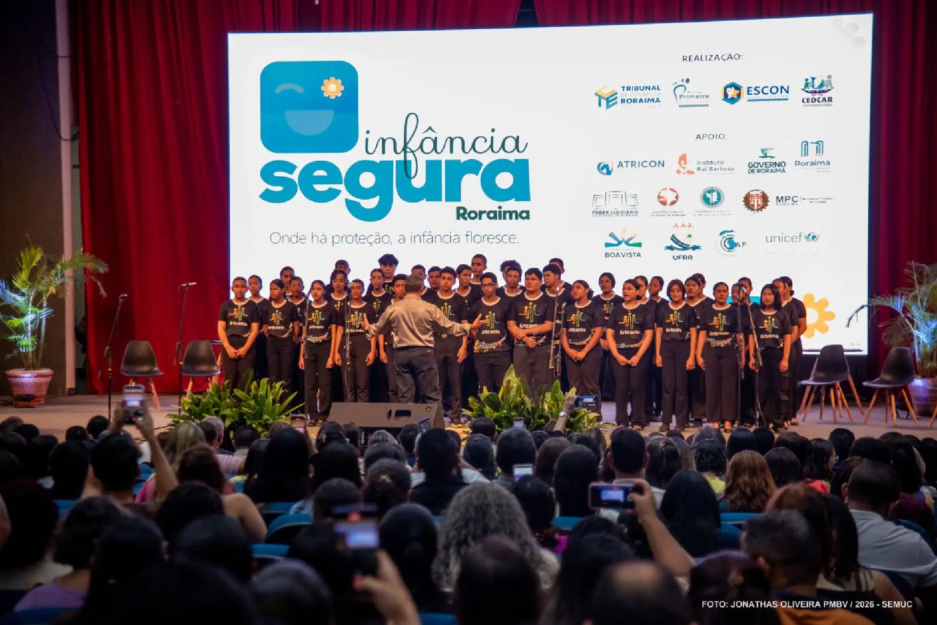 Boa Vista reforça compromisso com a infância e assina pacto contra a violência em seminário na UFRR