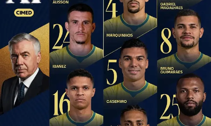 Brasil define escalação para estreia na Copa do Mundo