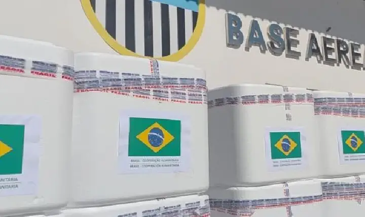 Brasil envia 690 mil doses de vacinas à Venezuela para reforçar resposta humanitária após terremotos