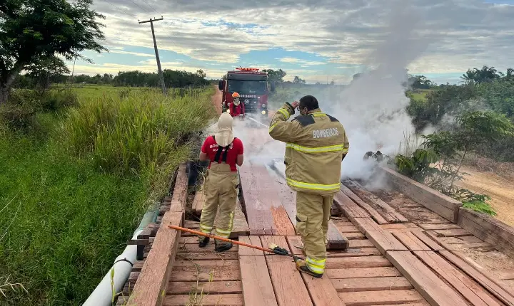 Caer realiza manutenção em adutora após incêndio afetar abastecimento em Rorainópolis