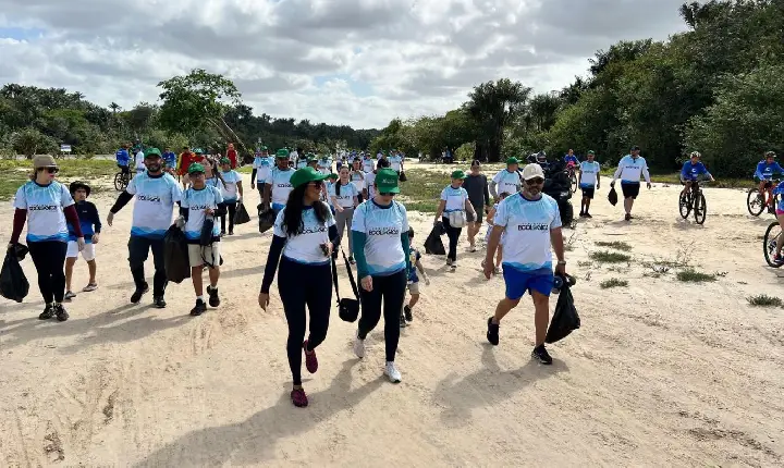 Caminhada Ecológica abre calendário de ações ambientais da Caer em Boa Vista