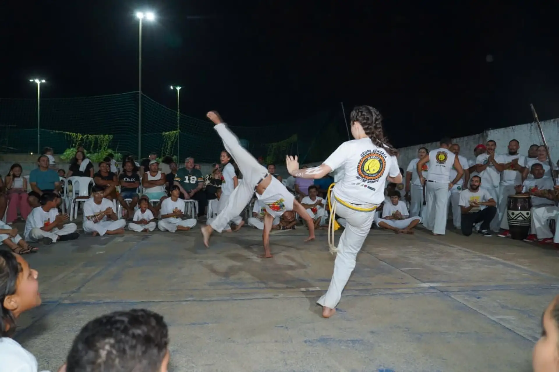 Capoeira transforma vidas de jovens no CCJuv, programa social da ALERR