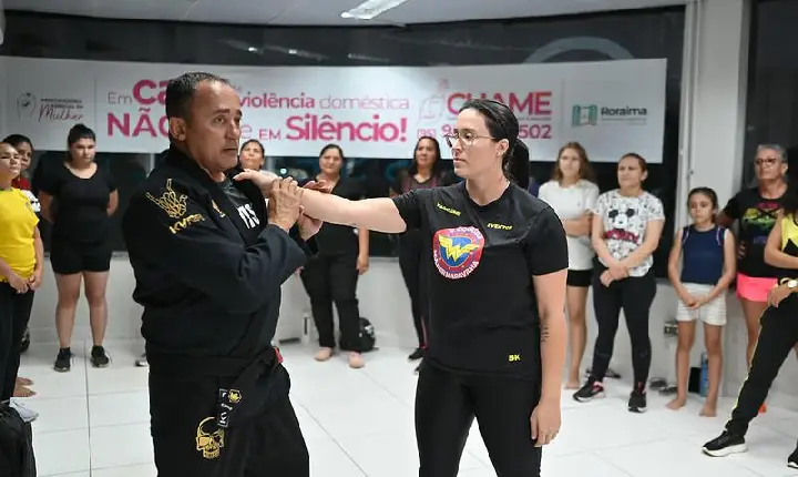 Chame abre turma de 2026 para ensinar técnicas de defesa pessoal a mulheres