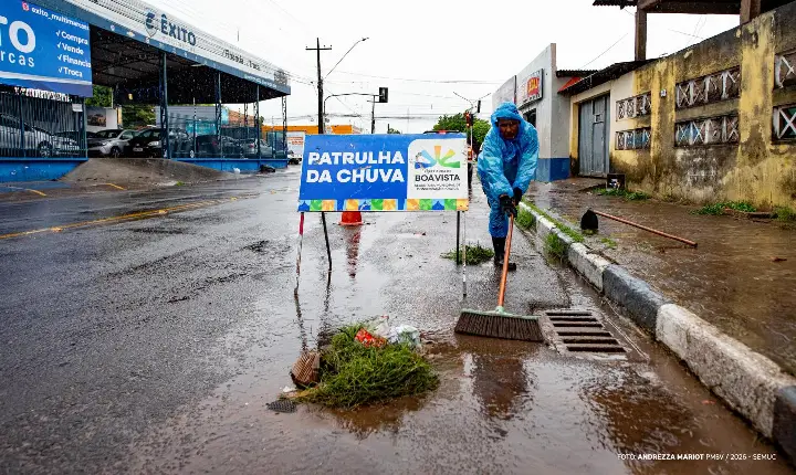Chuvas fortes mobilizam equipes e reforçam ações preventivas em Boa Vista