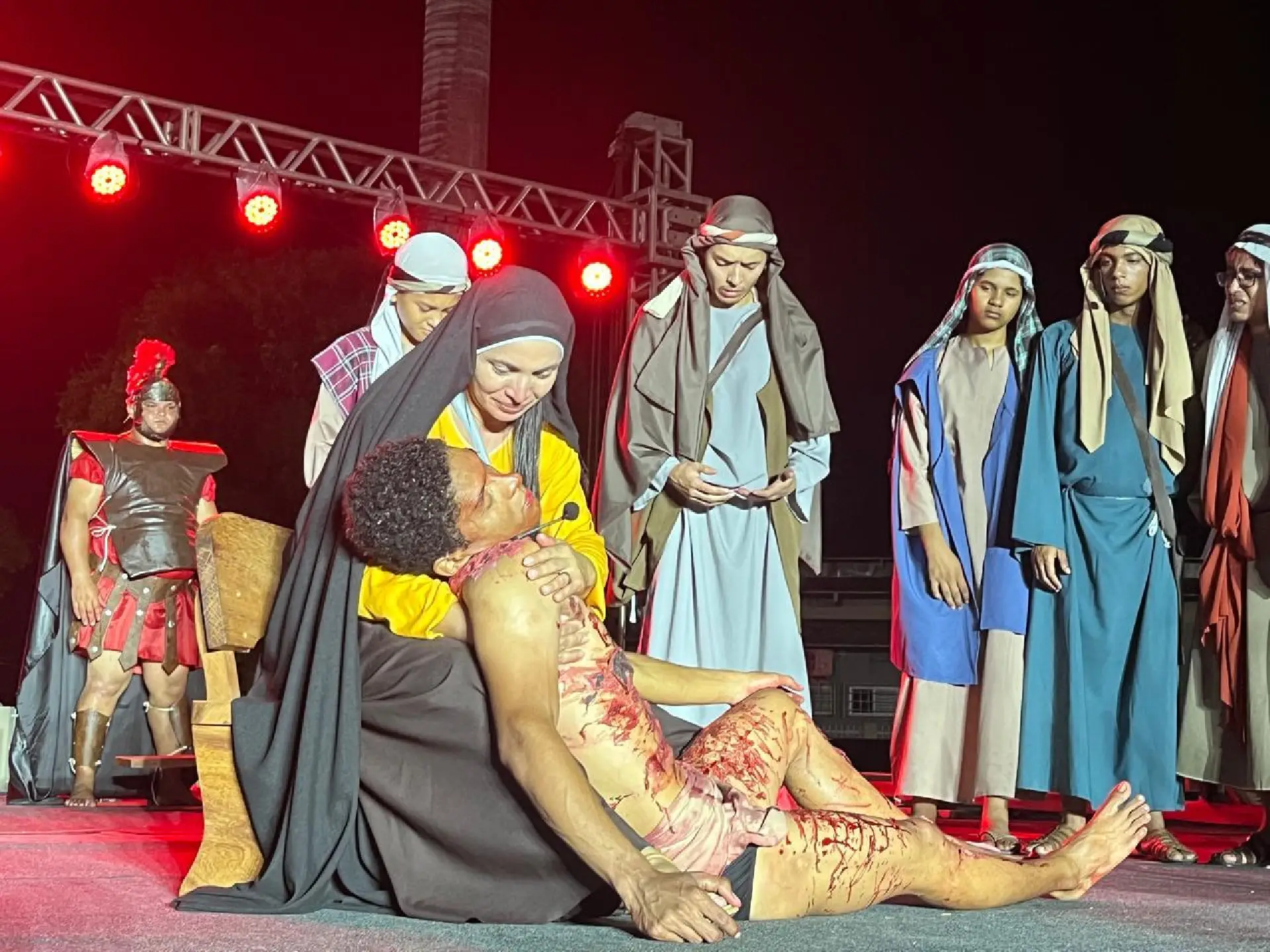 Cia de Teatro Jovens da Arte realiza lançamento da Paixão de Cristo Boa Vista Edição 2026, nesta quarta-feira (14)