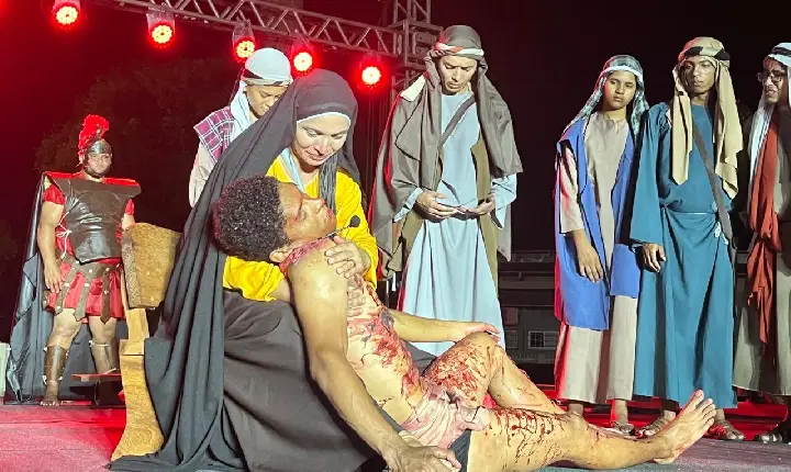 Cia de Teatro Jovens da Arte realiza lançamento da Paixão de Cristo Boa Vista Edição 2026, nesta quarta-feira (14)