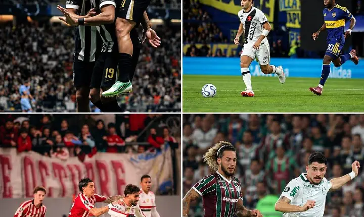 Clubes brasileiros largam em vantagem nas semifinais da Libertadores e Sul-Americana