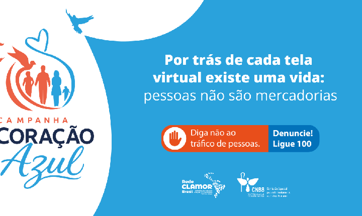 Comissão da CNBB fortalece ações da Campanha Coração Azul com alerta sobre tráfico de pessoas