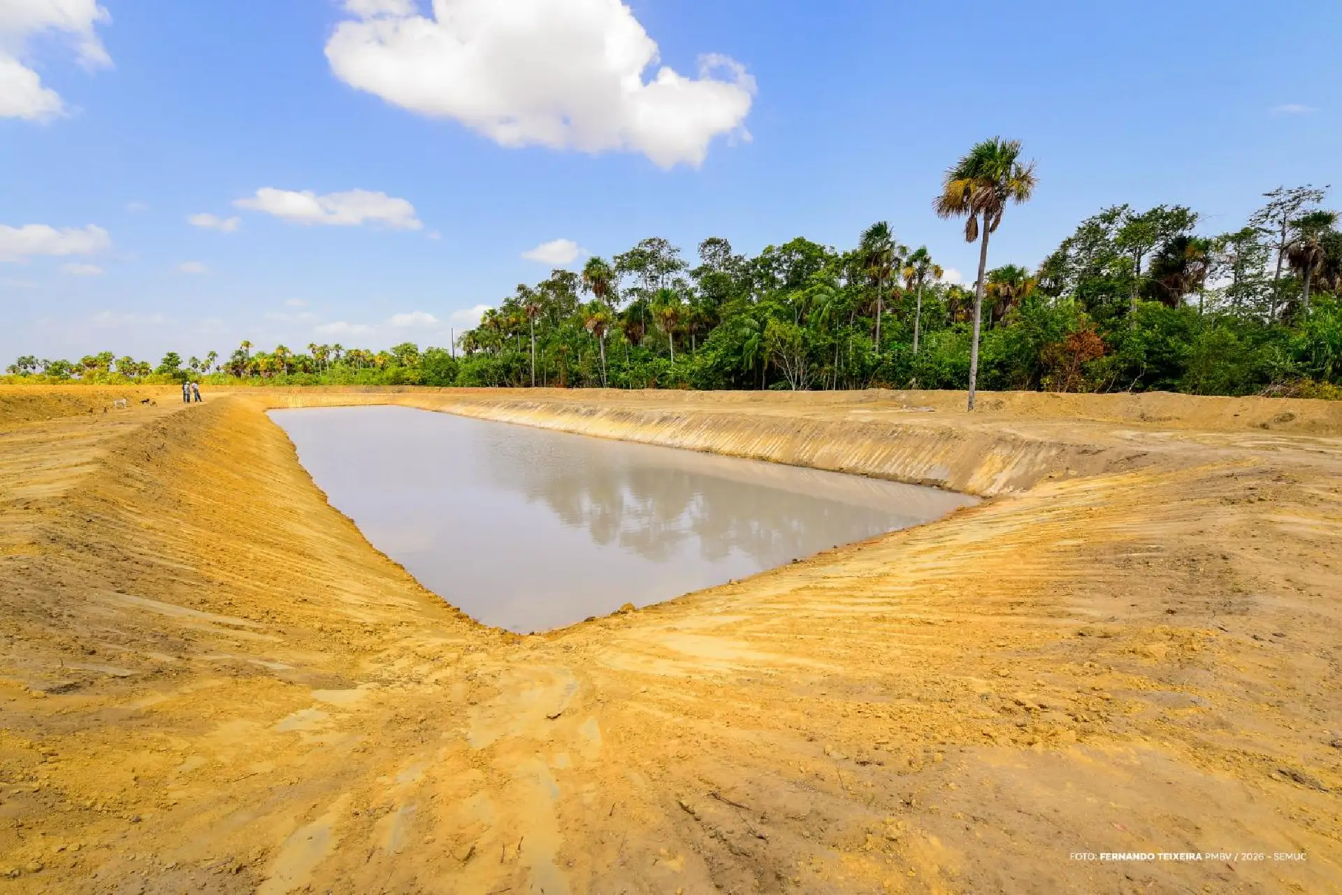 Comunidades indígenas Três Irmãos, Mauixe e Aakan recebem tanques para criação de peixes