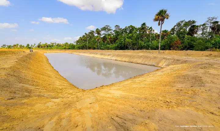 Comunidades indígenas Três Irmãos, Mauixe e Aakan recebem tanques para criação de peixes
