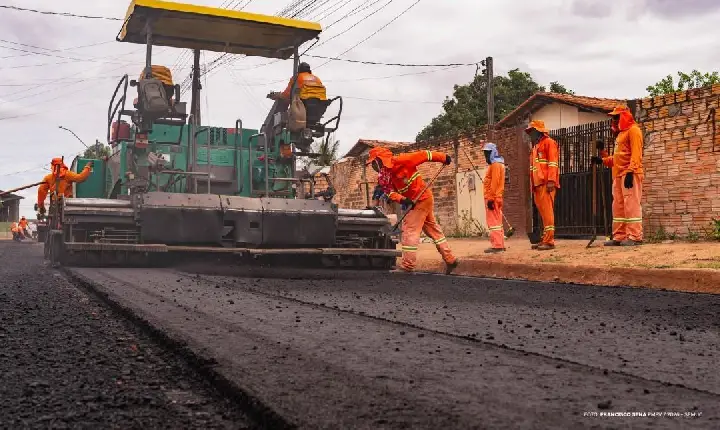 Conjunto Cruviana recebe mais de 550 m de recapeamento