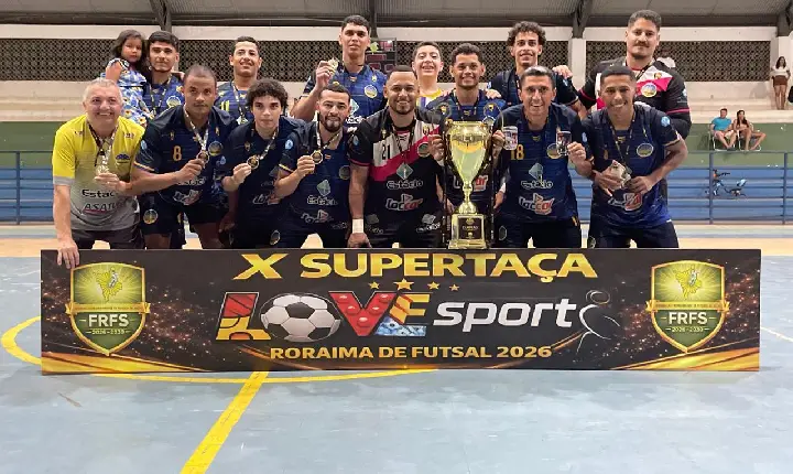 Constelação bate o Buriti e se sagra campeão da Supertaça Love Sport de Futsal 2026