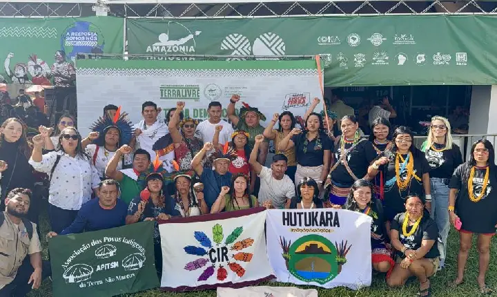 Delegação de Roraima participa do Acampamento Terra Livre em Brasília