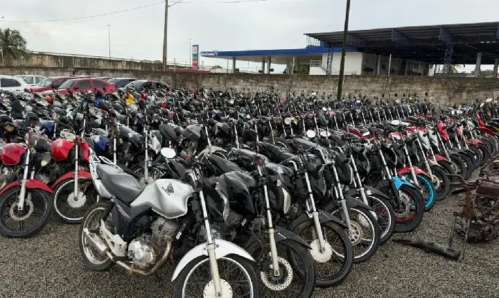 Detran-RR realiza leilão online com 230 lotes de veículos