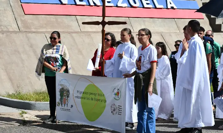 Diocese de Roraima celebra Jubileu dos Migrante em Pacaraima