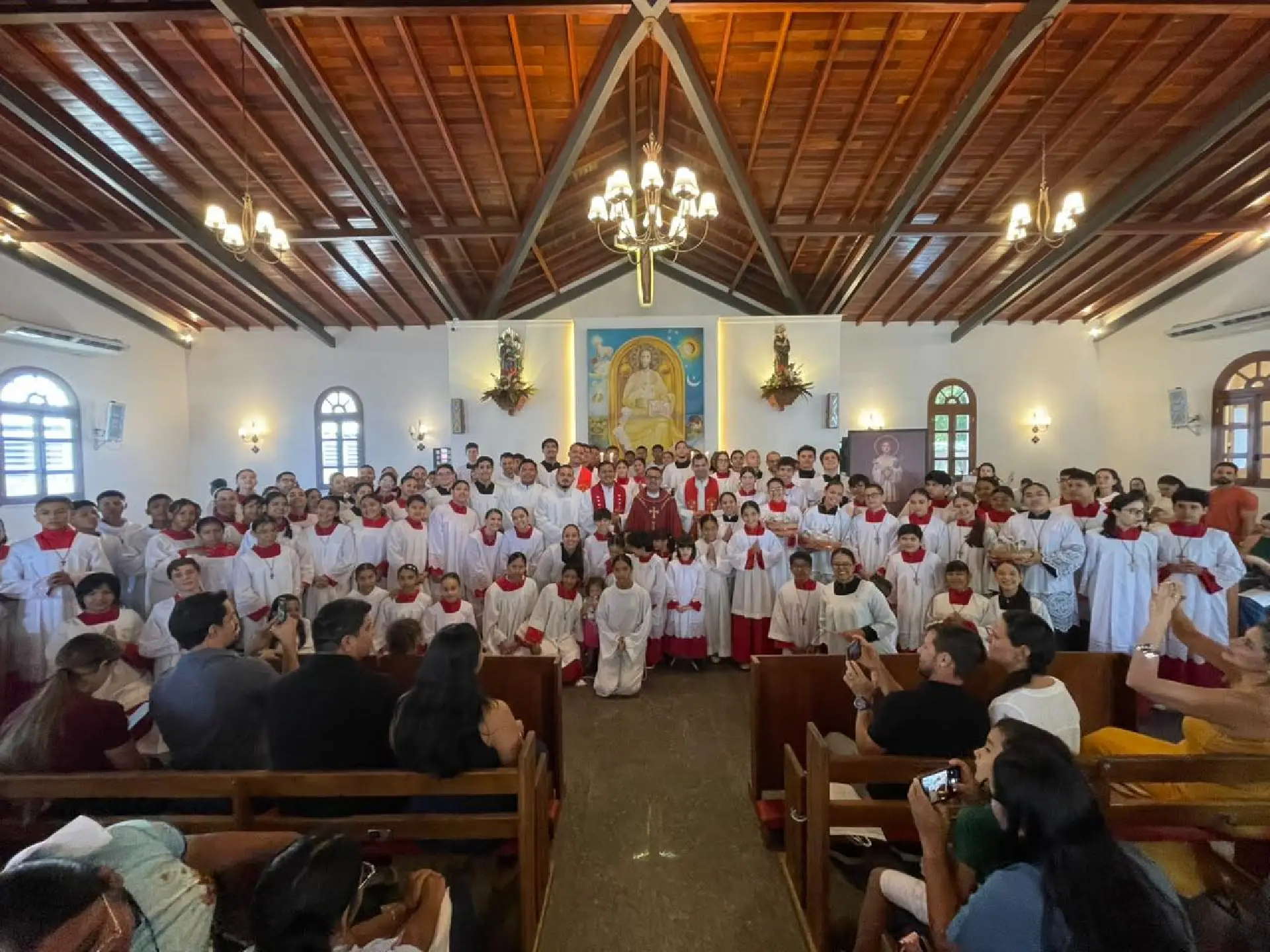 Diocese de Roraima celebra Missa em honra a São Tarcísio, padroeiro dos coroinhas