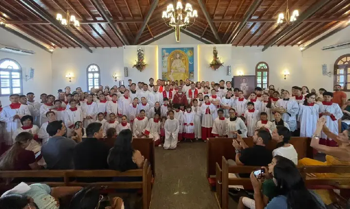 Diocese de Roraima celebra Missa em honra a São Tarcísio, padroeiro dos coroinhas