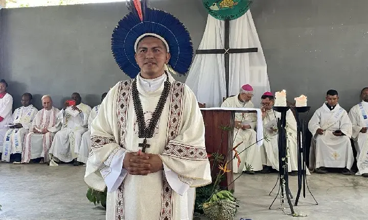 Djavan André é Ordenado Primeiro Diácono Indígena da Diocese de Roraima