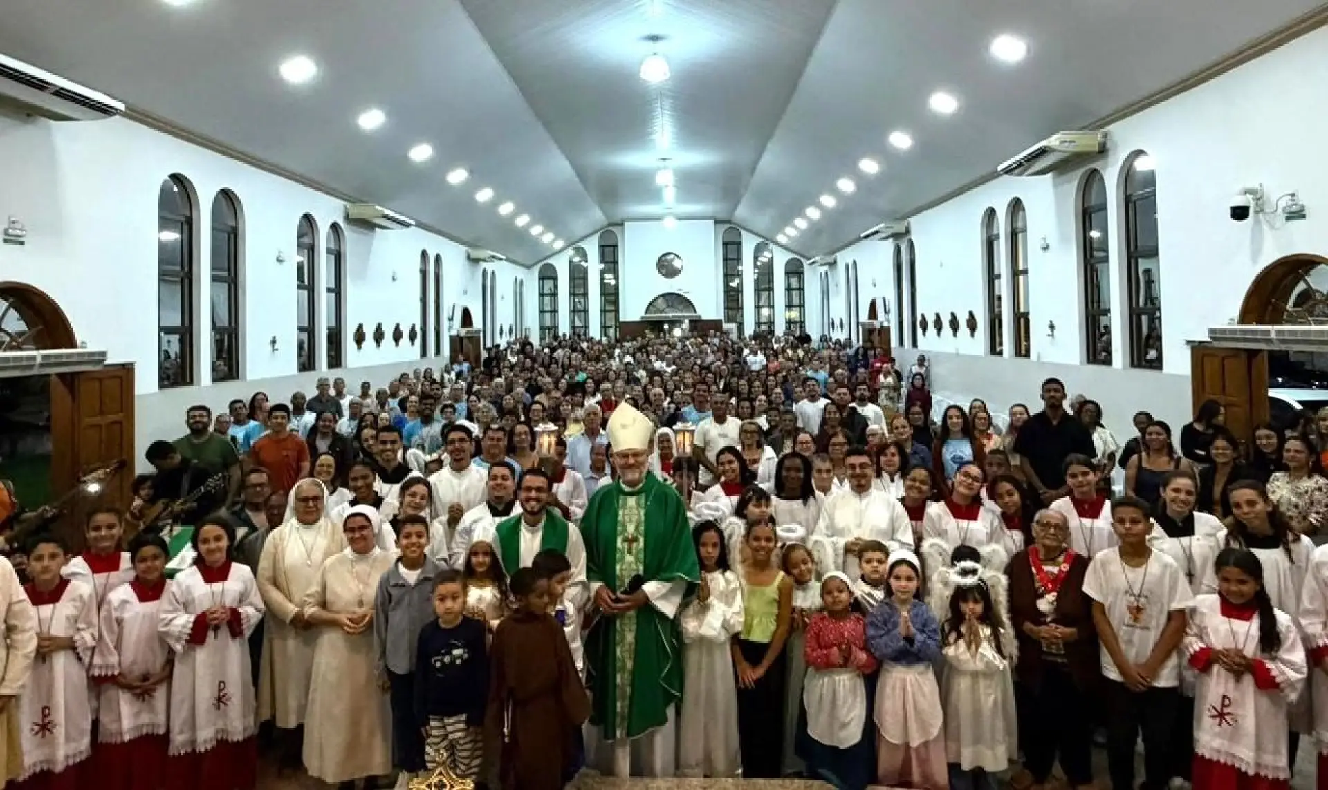 Dom Evaristo Spengler realiza visita pastoral à Diocese de São Mateus, no Espírito Santo