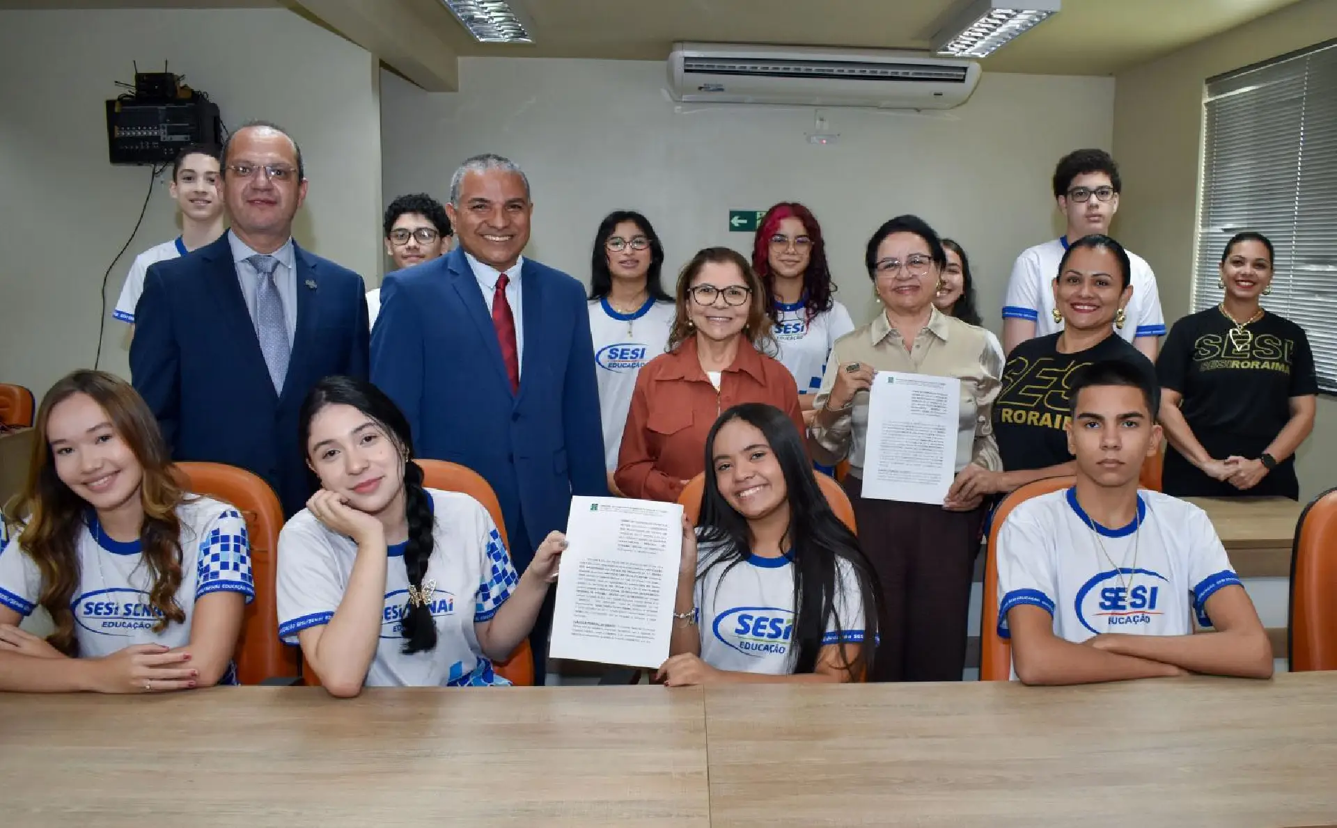 Educação e cidadania: SESI-RR e ANAMATRA unem forças em novo programa escolar