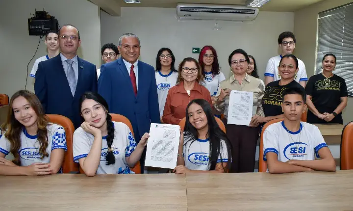 Educação e cidadania: SESI-RR e ANAMATRA unem forças em novo programa escolar