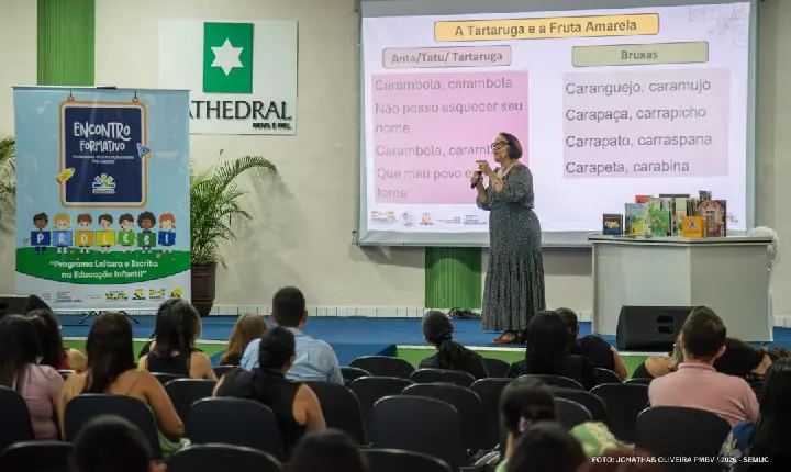 Educação Infantil de Boa Vista ganha reforço com programa de formação continuada para professores