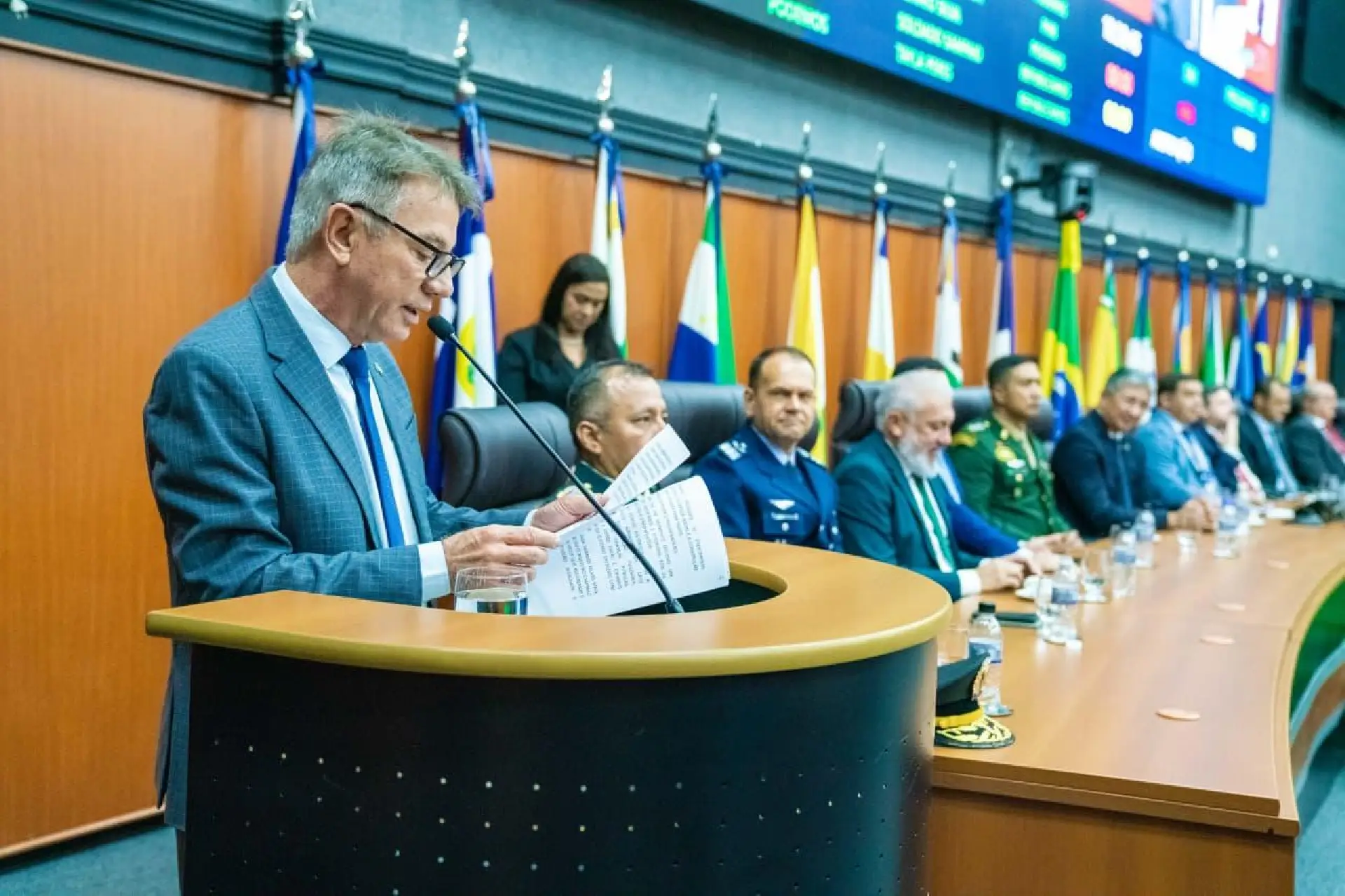Em mensagem à Assembleia, Governador defende união entre Poderes e crescimento sustentável