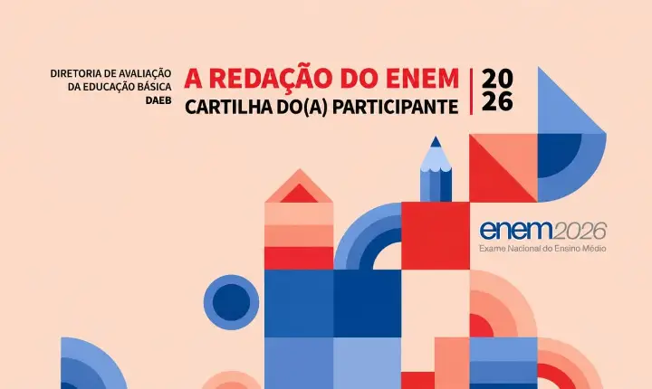 Enem 2026: Inep disponibiliza cartilha com orientações para a prova de redação