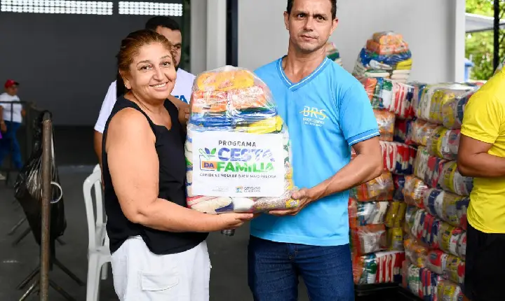 Entrega de cestas passa a ser feita em novo endereço em Boa Vista