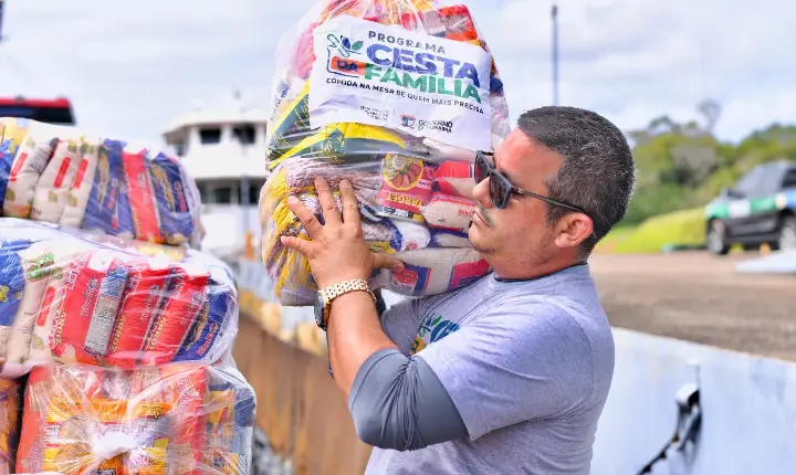 Entrega domiciliar do Programa Cesta da Família começa nesta segunda-feira (13)