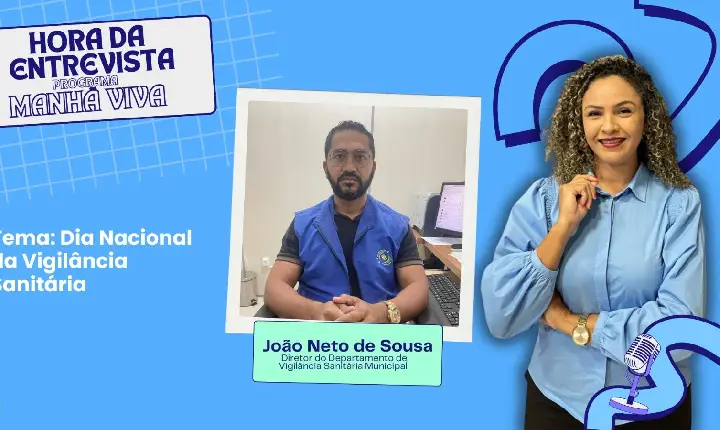 ENTREVISTA COM - JOÃO NETO DE SOUSA (DIRETOR DA VIGILÂNCIA SANITÁRIA DE BOA VISTA RR)