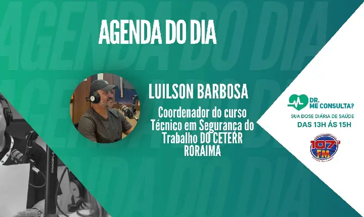 Entrevista com: Luilson Barbosa (Coordenador do curso Técnico em Segurança do Trabalho DO CETERR RORAIMA)