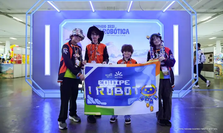 Equipe I’ Robot representa Boa Vista em torneio nacional de robótica em São Paulo
