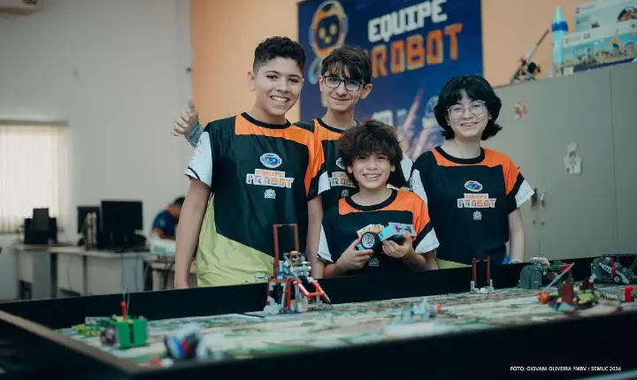 Equipe I’ROBOT se prepara para competição nacional de robótica em São Paulo