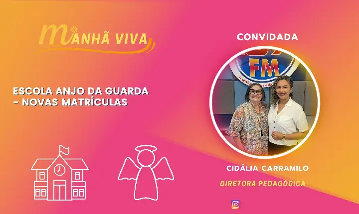 ESCOLA ANJO DA GUARDA - NOVAS MATRÍCULAS
