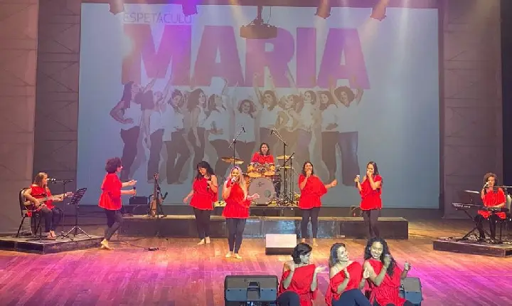 Espetáculo “Maria” homenageia as mulheres em apresentação no Teatro Jaber Xaud