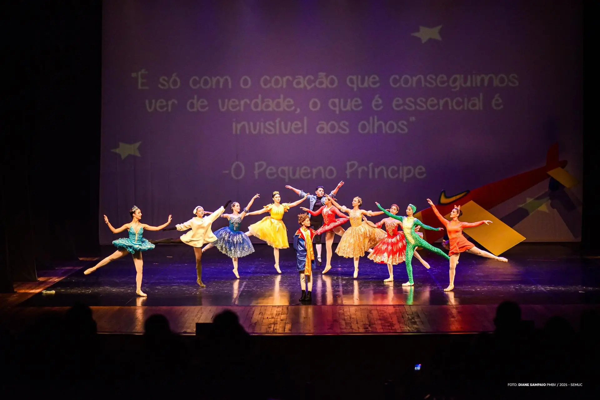 Espetáculo “O Pequeno Príncipe” encerra programação no Teatro Municipal