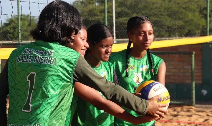 Etapa de Caracaraí reúne 500 alunos-atletas em fim de semana de disputas nos jogos escolares
