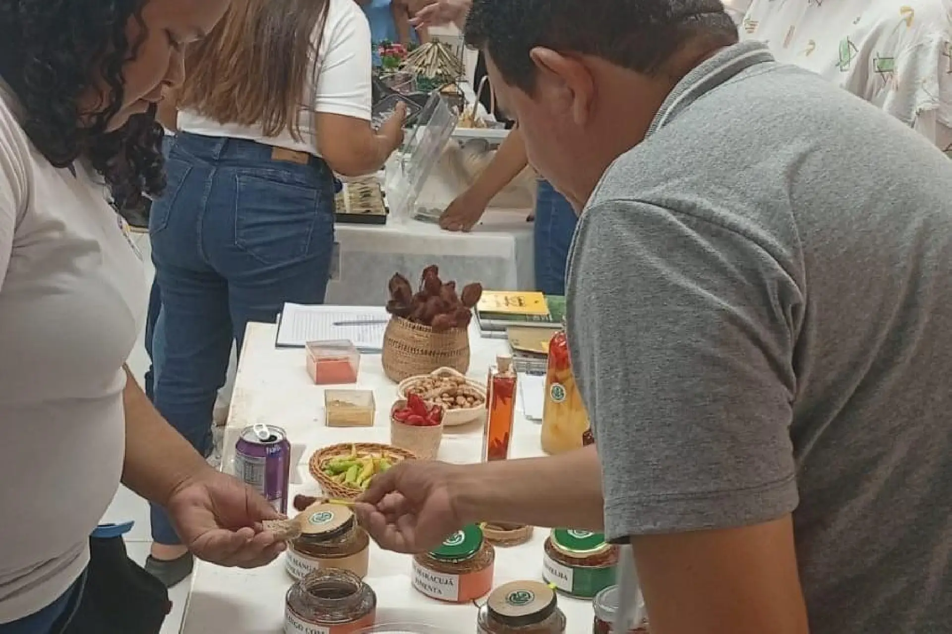 Exposição sobre condimentos regionais percorre escolas de Roraima