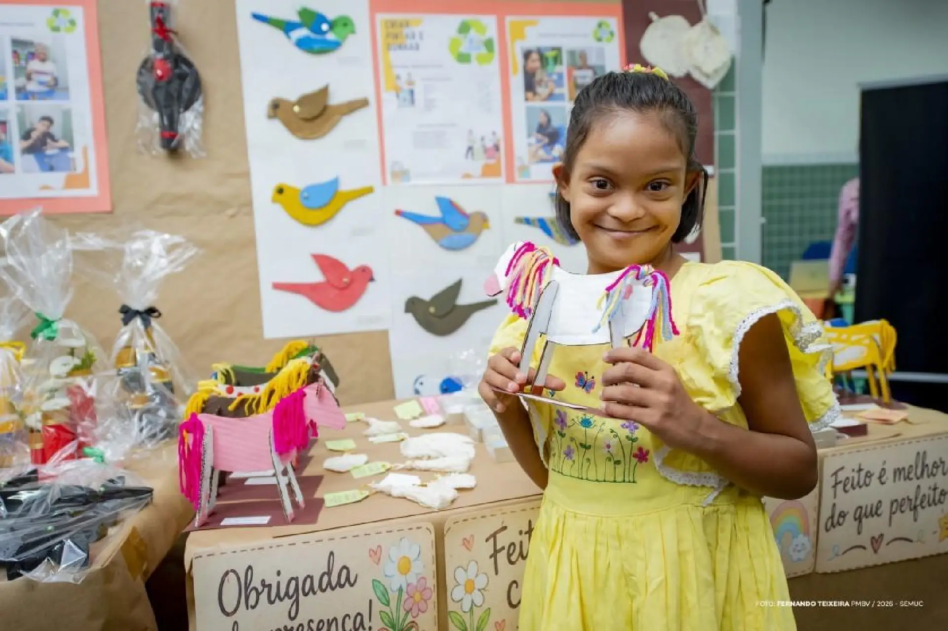 Feira de Empreendedorismo Atípico abre Semana da Pessoa com Deficiência em Boa Vista